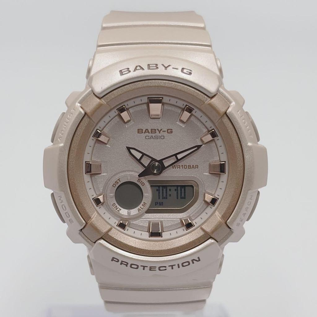 Used BABY-G BGA-280BA-4AJF Pink Beige Ladies