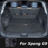 For Xpeng G9 XiaoPeng G9 2026 2025 2024 PU Trunk Mat Car Waterproof Floor Mat Car Accessories Fully Surrounded Original Factory