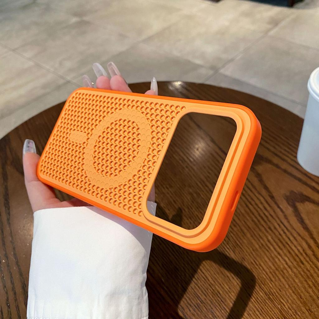 Summer Redmi K11Promax Mobile Phone Case Two-color Honeycomb Heat Dissipation Redmi K81Pro Magnetic Protective Case
