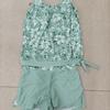 Printed Swimsuit Women's Split Swimsuit