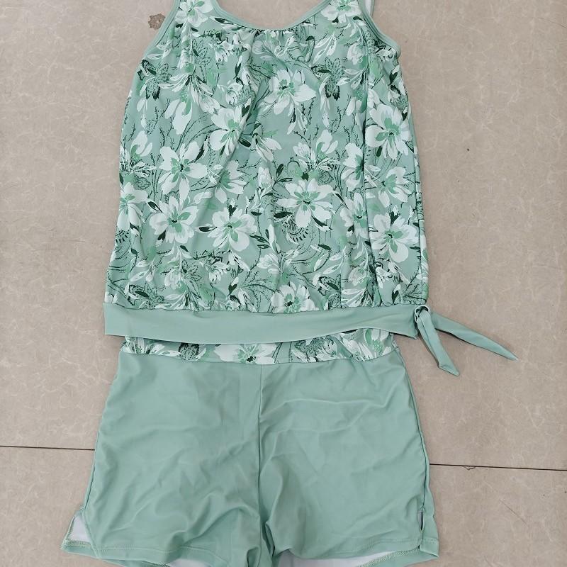 Printed Swimsuit Women's Split Swimsuit