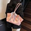 Advanced Handheld Bucket Bag for Women, New Korean Style Fashion Casual Shoulder Bag, Trendy Commuting Women's Bag
