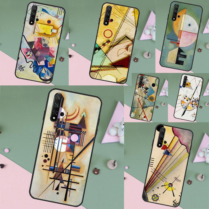 Wassily Kandinsky Abstract For Huawei Nova 7i 3i 8i 11 12i 10 9 SE Y60 Y61 Y70 Y72 Y73 Y90 Y91 P20 P30 Pro P40 Lite Case