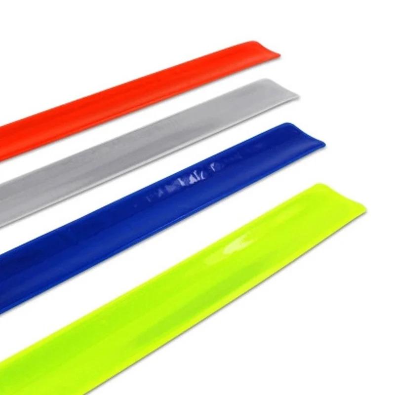 Running Fishing Cycling Reflective Strips Warning Wristband Bike Safe Bicycle Bind Pants Leg Strap Reflector Tape