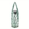 Borsa a rete per tazza d'acqua portatile Copertura per borraccia Manicotto per tazza Custodia Borsa visibile Campeggio all'aperto Rete portaombrello Accessorio per tazza