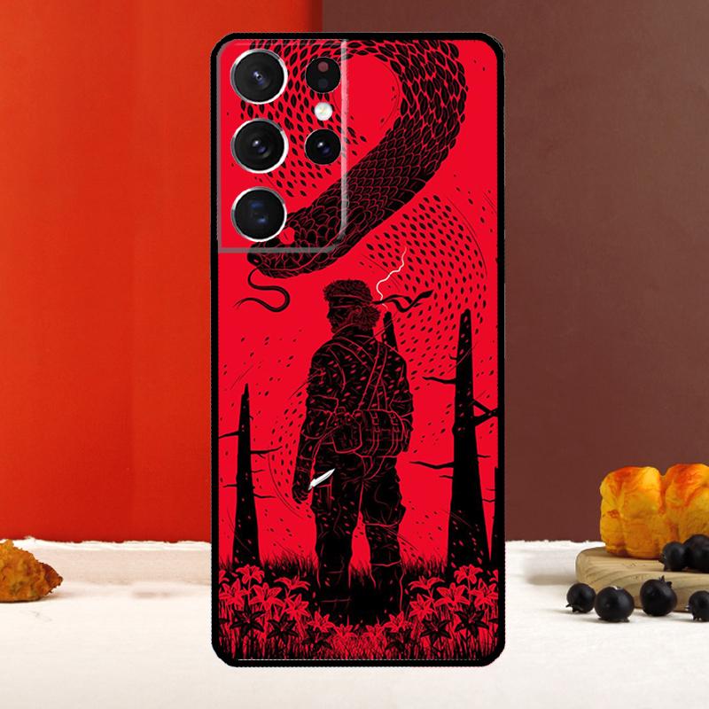 Game Metal Gear Solid Case For Samsung Galaxy S23 S22 Plus S21 Ultra Note 20 S8 S9 S10 Note 10 Plus S20 FE Coque