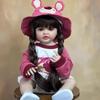22-inch Adorable Reborn Princess Doll with Changeable Clothes & DIY Hairstyle - Perfect Birthday Gift for Kids