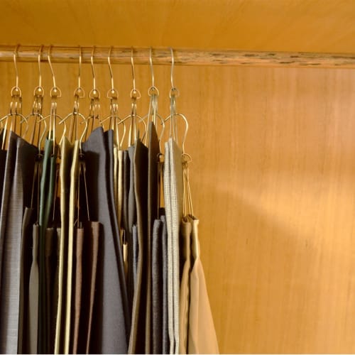 Set of 5 slacks hangers