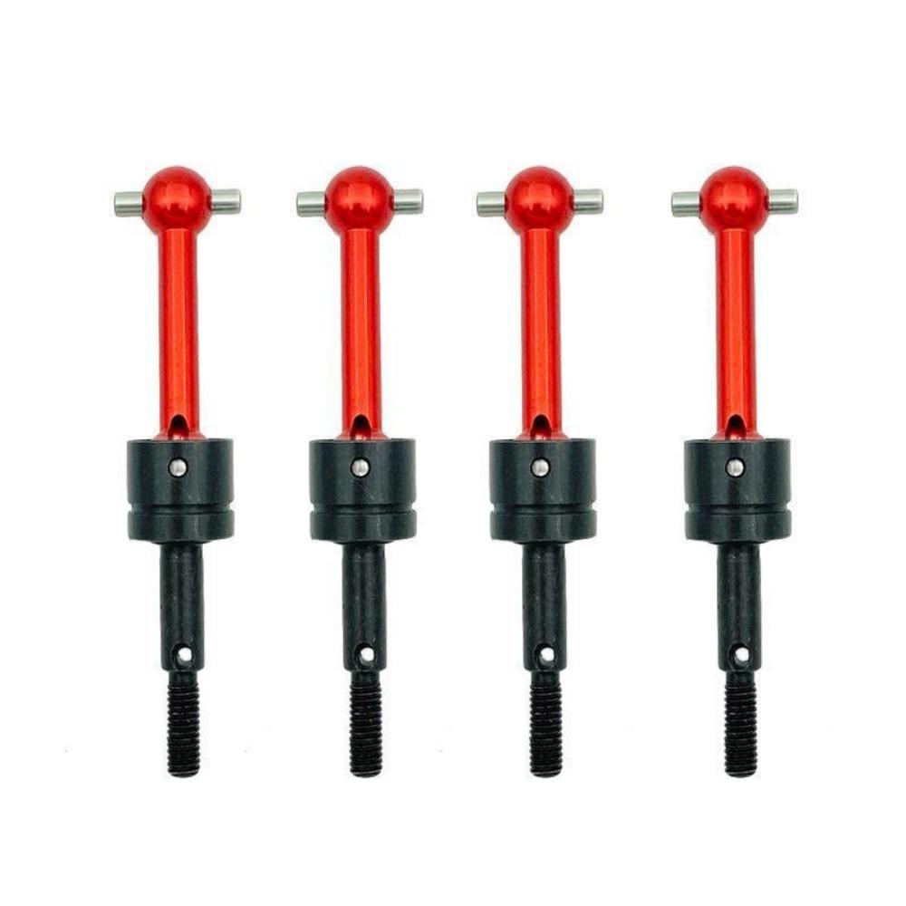 4Pcs Metal Drive Shaft High Strength Upgraded Part for TT-01 TT-02 1/10 RC Car