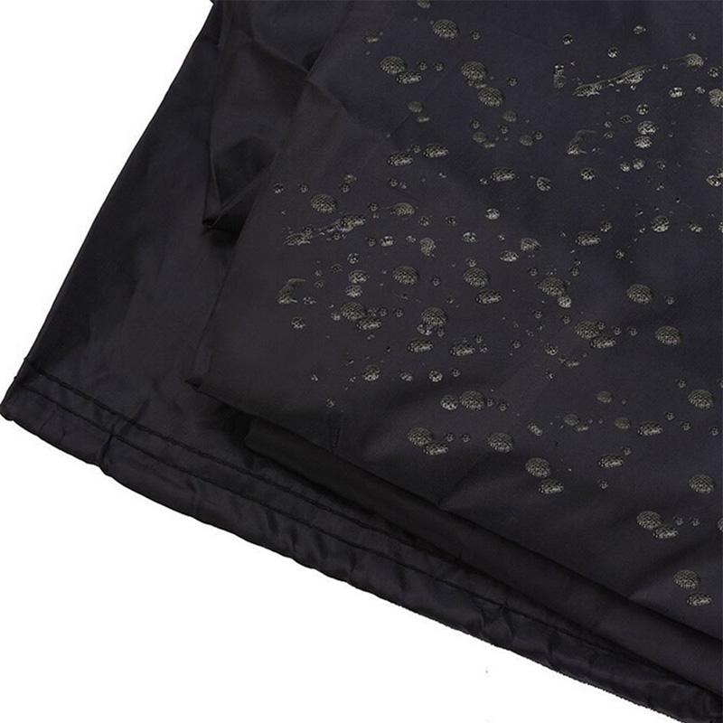 Heavy duty charcoal grill outdoor rain cover, 210D Oxford cloth barbecue grill cover dustproof and waterproof