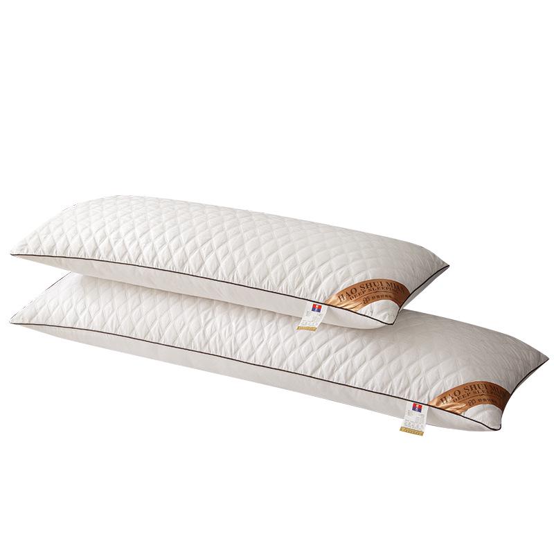 Cuscino Lungo Imbottito ad Alta Resilienza in Velluto di Seta Piumata - Disponibile in 1,2 m, 1,5 m, 1,8 m