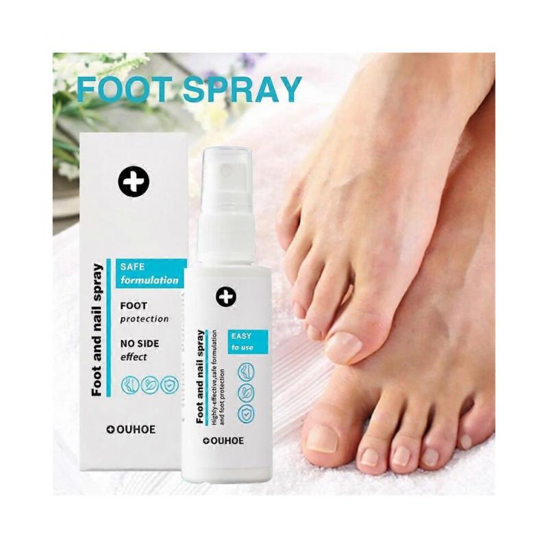 3 Stück Fuß- und Nagelspray, Natürliche und kraftvolle Fußpflege