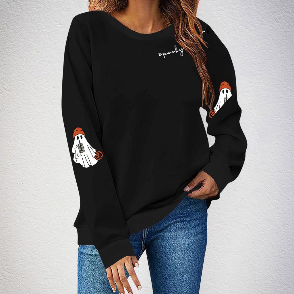 Women's Sweatshirt Long Sleeve  Casual Comfort Loose Lightweight Women's Sweatshirt