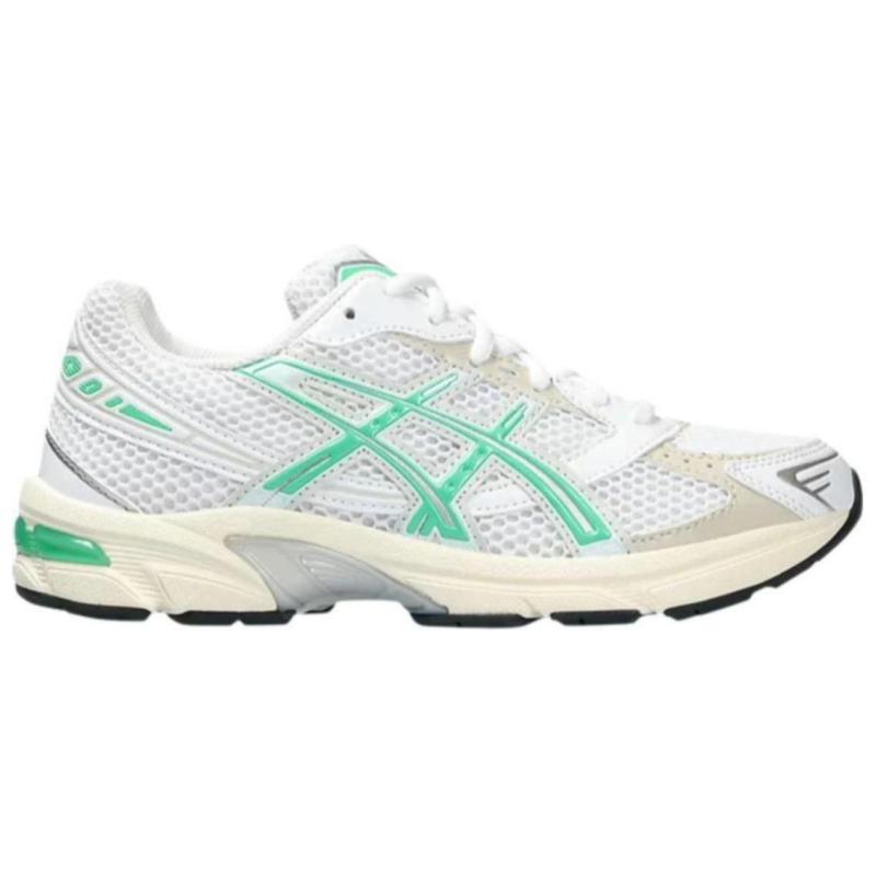 ASICS Gel 1130 White Malachite Green Off White Midsole Women's Sneakers 1202A164-114