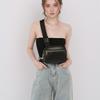 New Adjustable Belt Trendy Cool Handsome Fanny Pack Solid Color Versatile Women's Backpack Diagonal Span Fanny Pack