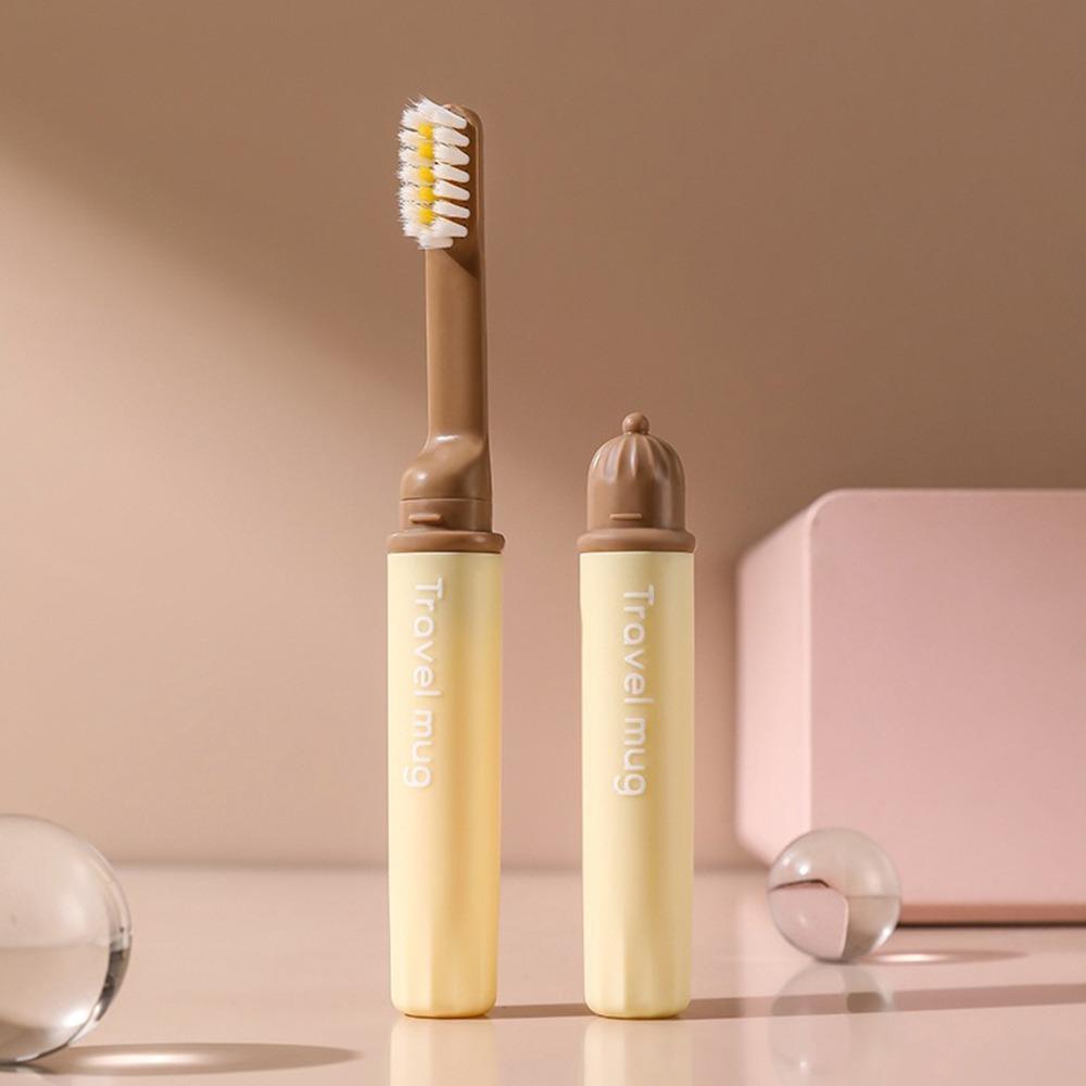

Plastic Folding Toothbrush Mini Oral Cleaning Travel Camping Hiking Outdoor Supplies