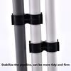 3~20PCS 20mm 25mm 32mm Type H Pipe Clamps Aquarium Fish Tank Fitting Agricultural Irrigation Water Pipe Support Double U Type