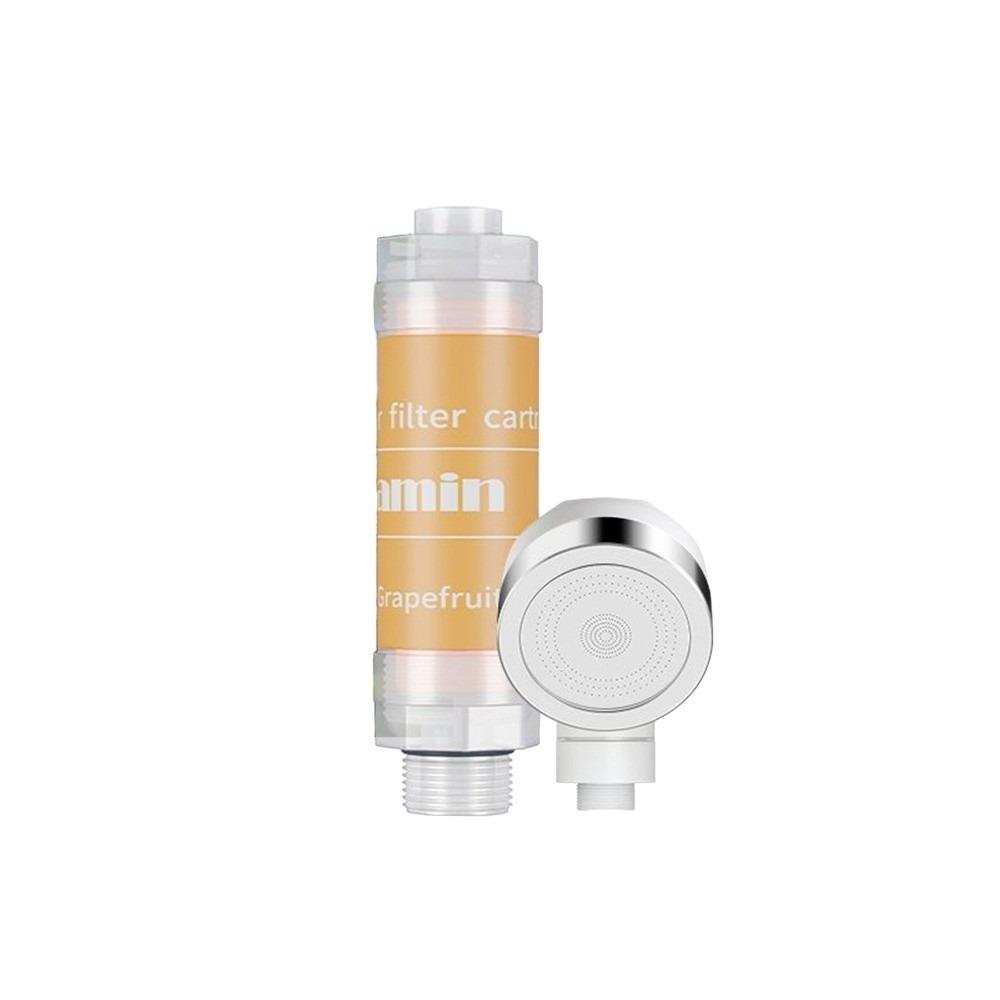 Lavender Shower Head Water Filter Dechlorination Anti-scaling Shower Scented Mixed with Vitamin C Filter Impurities