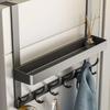 5/6/7 Hooks Door Rear Storage Rack Strong Load-bearing Door Clothes Hanger  Closet