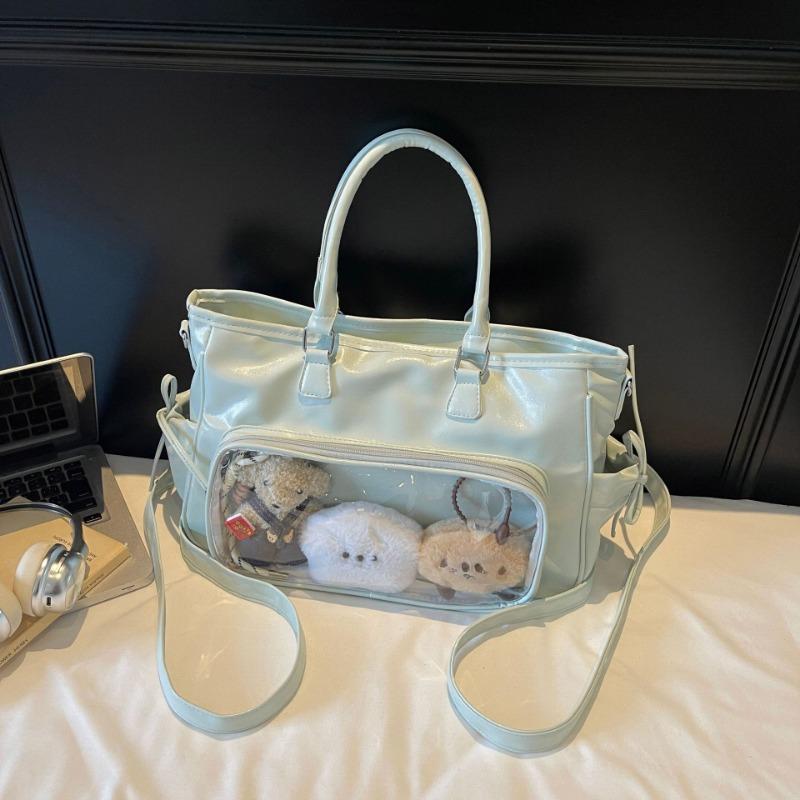 Large capacity commuter tote bag women's summer new versatile messenger multi-functional backpack