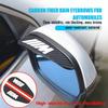 2PCS Car Rearview Mirror Sticker Rain Eyebrow Protector Cover For Performance M E87 E30 E46 E28 F35 G20 E93 F20 X3 X