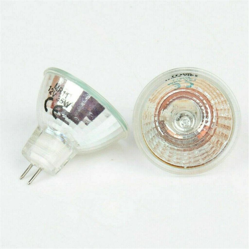 2Pcs Indoor Reflector Downlight Spot Halogen Bulbs MR11 Lamps Light Lamps Replace Spotlight Bulbs