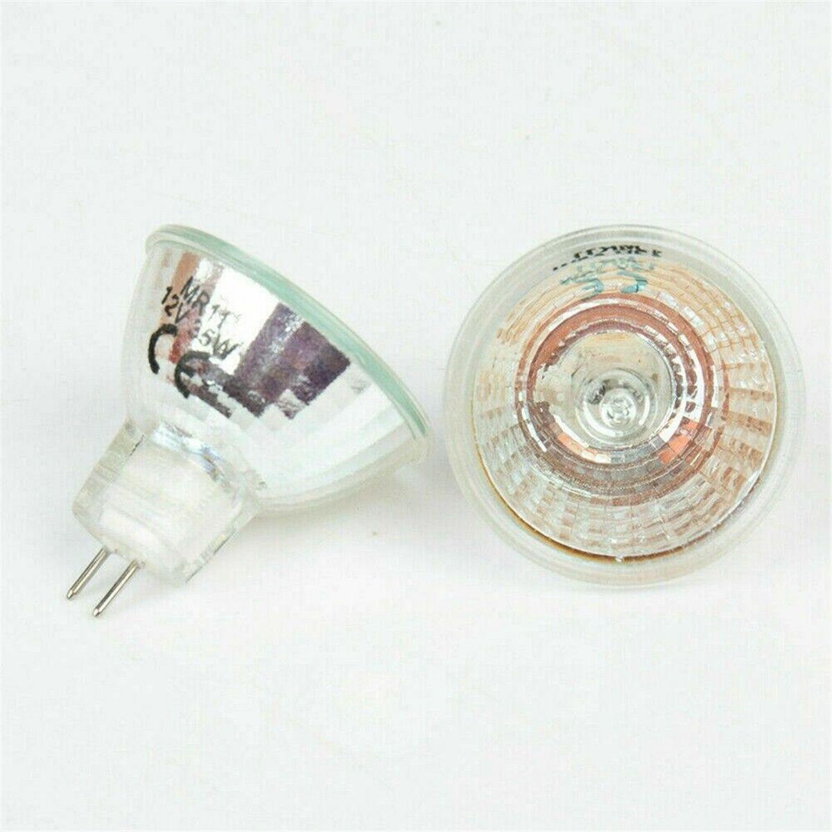 

2 шт. Внутренний отражатель, точечный светильник, галогенные лампы MR11, лампы, лампы, замена лампочек для точечного светильника 35W Warm White