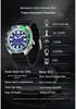 Oufannishi Waterproof Quartz Men's Watch with Luminous Dial, Rotating Bezel, and Calendar