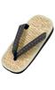 Stroh Schilf Gras Stimuliert die Fußsohlen des Made in Japan Blatt Japanischer Schuh Schuh Hanf Blatt [AiAi] Herren Sandalen, Sandalen, Füße, (Hanfmuster,