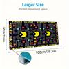 Pac-Man Large Size Mouse Pad Large Gaming Table Cushion Non-slip Laptop Tablet Big Mousepad XXL Mat Mini PC Playmat With Lock Edge