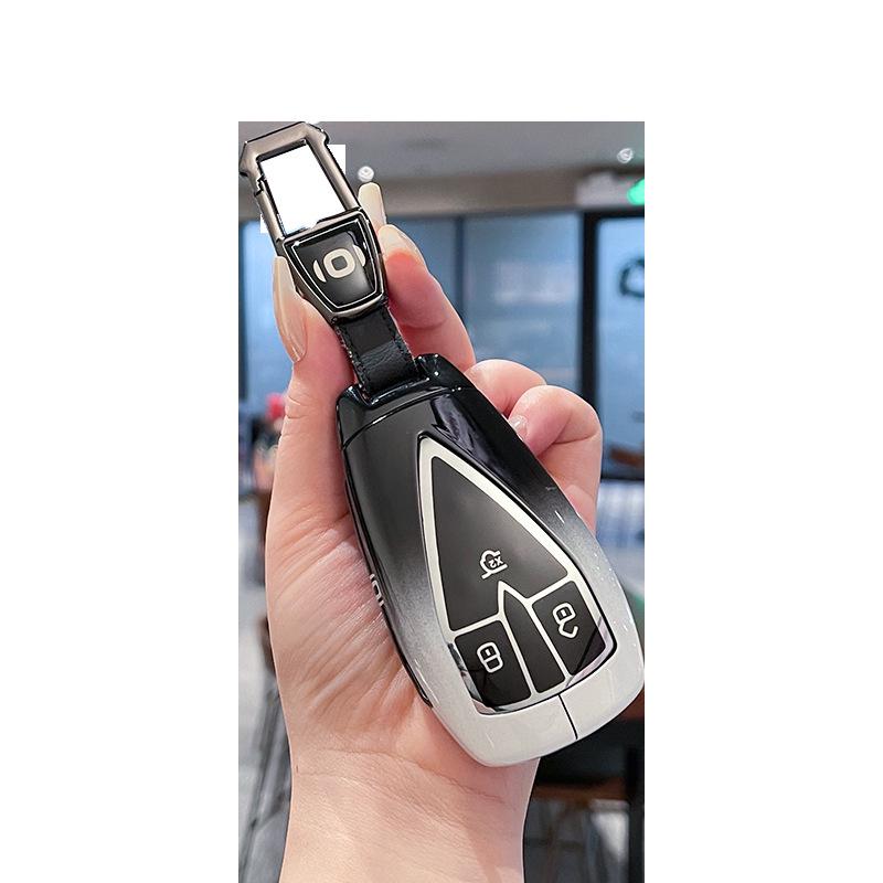 Changan Qiyuan A07 Schlüsseletui für Modelle 25/24: 515 Elite, Premium 710 Flaggschiff mit Metallgehäuse und High-End-Schnalle