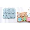 Silicone Chocolate Mold for Homemade Candy, Gummies or Ice Cubes, Blue, 22 x 18 x 1 cm, TopBazar