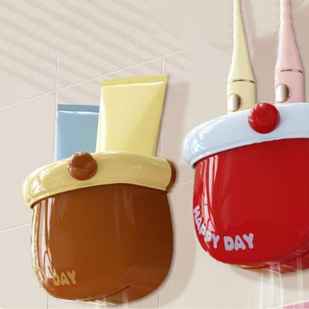 Punch-free Magnetic Storage Box Dopamine Tableware Container Cute Refrigerator Storage Box  Office