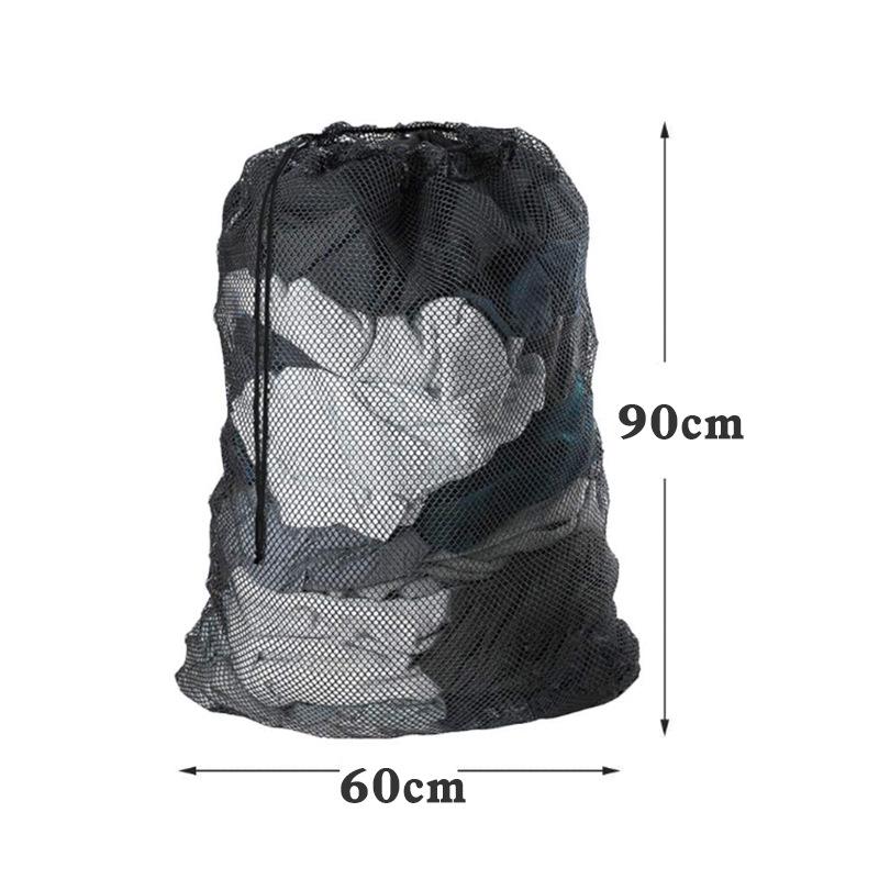 Sac à linge en filet extra large pour rideaux et couvertures - Options de maille fine et grossière