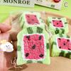 Slow Rebound Cake Squeeze Toy Soft Funny Stress Relief Ball Portable Fidget Sensory Toy For School Students Rest Relax