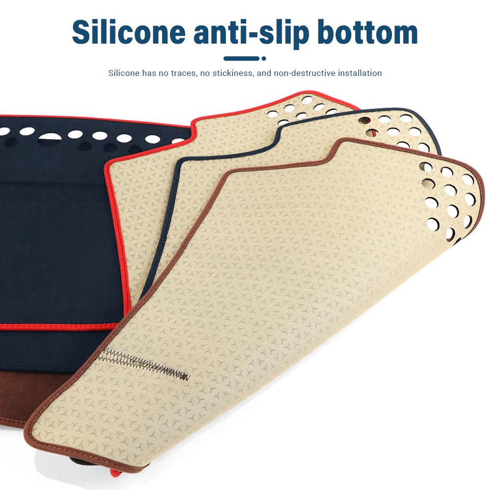 For Toyota Camry XV40 40 2007 2008 2009 2010 2011 Car Dashboard Cover Avoid Light Pad Anti-UV Carpets Non-Slip Mat Accessories