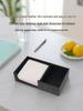 Square Leather Tissue Holder with Logo Printing - Creative Napkin Paper Storage Box for Hotels and Restaurants