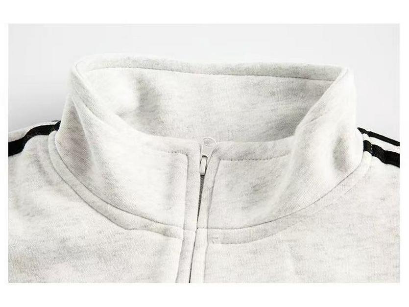 Herren Kapuzenjacke mit Reißverschluss und Stehkragen - Lässige Trendige High Street Sportjacke