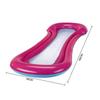 Foldable Inflatable Floating Row Summer PVC Swimming Pool Air Mattresses Water Float Bed Lounger Chair Hammock Beach Pool Party