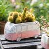 Small Motorcar Gypsum Flower Pot Silicone Mold Epoxy Resin Casting Mold Succulent Vase Cement Clay Mold Pen Holder Mold