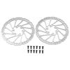 Hydraulic Brake Set High Density Sensitive Wear Resistant Mountain Bike Disc Brake Kit for Replacement