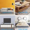 8pc Adjustable Gap Blockers & Nano Glue Anti Pet Under Bed Sofa Shelf Separators Safety Baffles Furniture Prevent Items Slipping