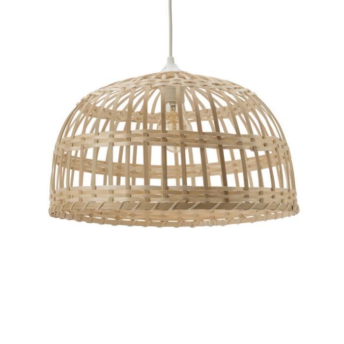 Suspension - Lussiol - Phuket - Ø 40 Cm - Bambou Naturel - Design Contemporain