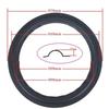 Rubber Edge Rings Replacement Parts Speaker Surround Rubber Folding Ring DIY Repair Parts 15 /18inches