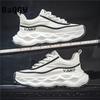 Fashion Designer Men's Sports Shoes Breathable Comfortable Casual Height Increased Platform Shoes Non-slip Thick-soled Chunky Sneakers