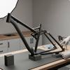 26 Inch Aluminum Mountain Bike Frame 4Link Structure Quick Release for Rough Terrain, Trail