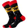 AB New Fashion Socks for Men and Women Colorful Cartoon Animal Cotton Sock Hip Hop Funny Plant Mushroom Bird Stocking