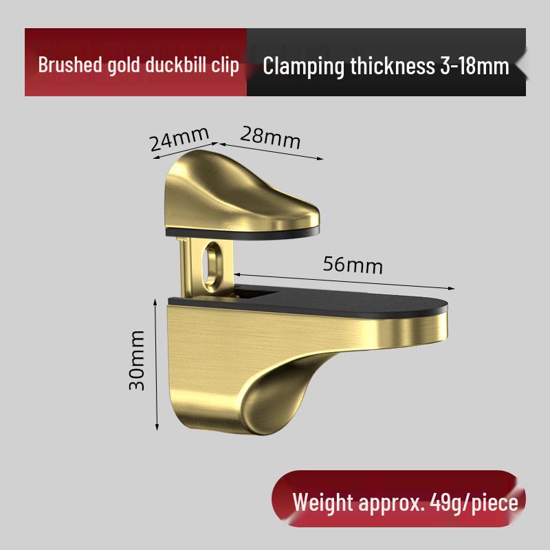 Adjustable Glass Shelf Clip Support Bracket