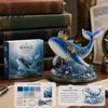 Beginner Bead Making Set Mythical Ocean DIY Kit for Beginners, 3D Beaded Animal with Instructions, Sea Creature Unique Designs Beads and Pattern