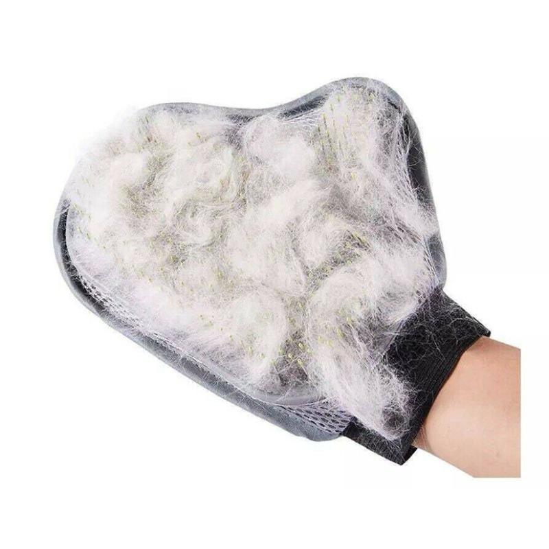 

Pet dog cleaning gloves, beauty steel needle comb, pet cat hair removal, bathing, fur care and repair PG01
